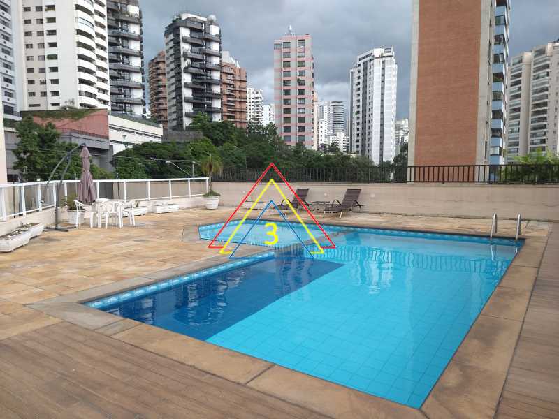 Conheça PISCINA do imóvel - Apartamento 3 quartos à venda Condomínio Villa Reggio - Vila Andrade, São Paulo - R$ 636.000 - BTAP30057 - 27 PISCINA - 27