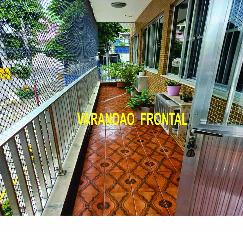 Conheça VARANDAO do imóvel - Apartamento 4 quartos à venda Ramos, Rio de Janeiro - R$ 398.000 - OLAP40003 - 18 VARANDAO - 18