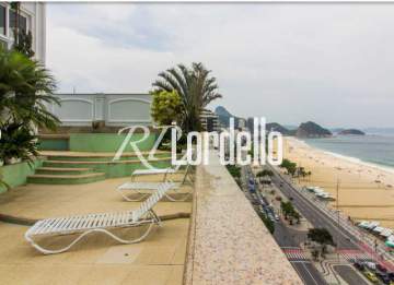 Ótima localização - Cobertura à venda Avenida Atlântica, Copacabana, Rio de Janeiro - R$ 29.000.000 - LOCO60001