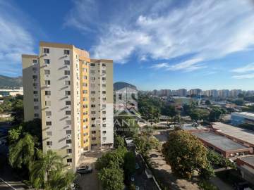 Imperdível - OPORTUNIDADE! Condomínio Residências do Bosque II, Apartamento com 2 quartos, vista livre, vaga, Infraestrutura e próximo centro da Freguesia e Novo shopping. - JPAP20923