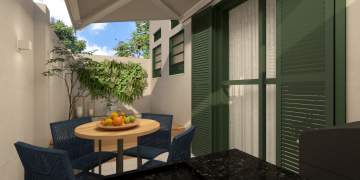 Rio de Janeiro, Copacabana, garden, 42,48m², lateral, piscina, Bairro Peixoto! - HPCVAZIOPEIXOTOVI