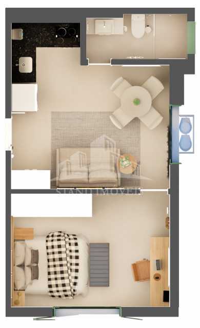 Conheça 19 do imóvel - Apartamento com Área Privativa 1 quarto à venda Rio de Janeiro,RJ Copacabana - R$ 907.085 - RPAA10001 - 19 19 - 19