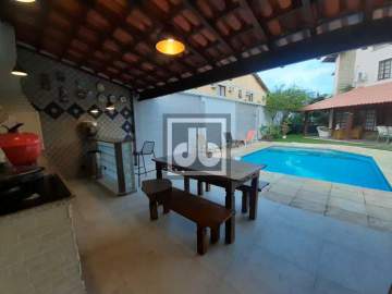 Imperdível - Recreio casa condominio fechado 5 quartos 3 vagas - JBRB695172