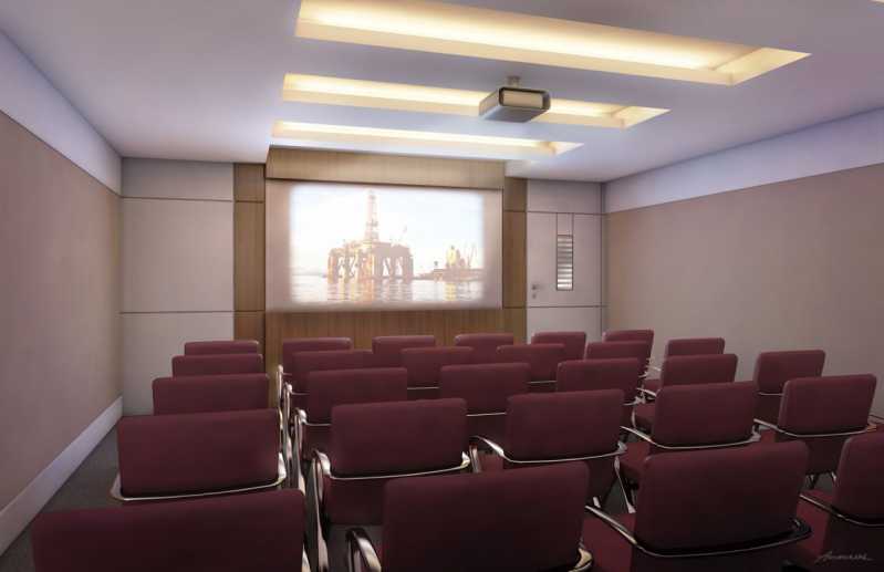 Conheça auditorio do imóvel - Sala Comercial 21m² à venda Estrada dos Três Rios,Freguesia (Jacarepaguá), Rio de Janeiro - R$ 180.000 - FRSL00057 - 3 auditorio - 3