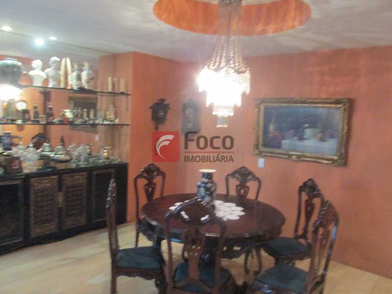 Conheça jantar vista do imóvel - Apartamento à venda Rua Cícero Gois Monteiro, Lagoa, Rio de Janeiro - R$ 2.800.000 - JBAP40256 - 8 jantar vista - 8