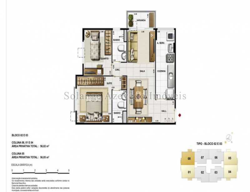 Conheça planta do imóvel - Apartamento à venda Rua Torres Homem,Vila Isabel, Rio de Janeiro - R$ 348.000 - TJAP20690 - 17 planta - 17