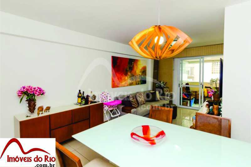 Conheça 2 do imóvel - Apartamento com 110m, 3 quartos(suíte) com varandão, 2 vagas, em prédio com infraestrutura de lazer. - APJB0075 - 3 2 - 3