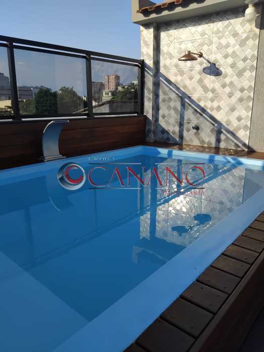 Conheça piscina 2 Carolina Santos 53 c do imóvel - Casa de Vila à venda Rua Carolina Santos, Méier, Rio de Janeiro - R$ 600.000 - BJCV20119 - 1 piscina 2 Carolina Santos 53 c - 1
